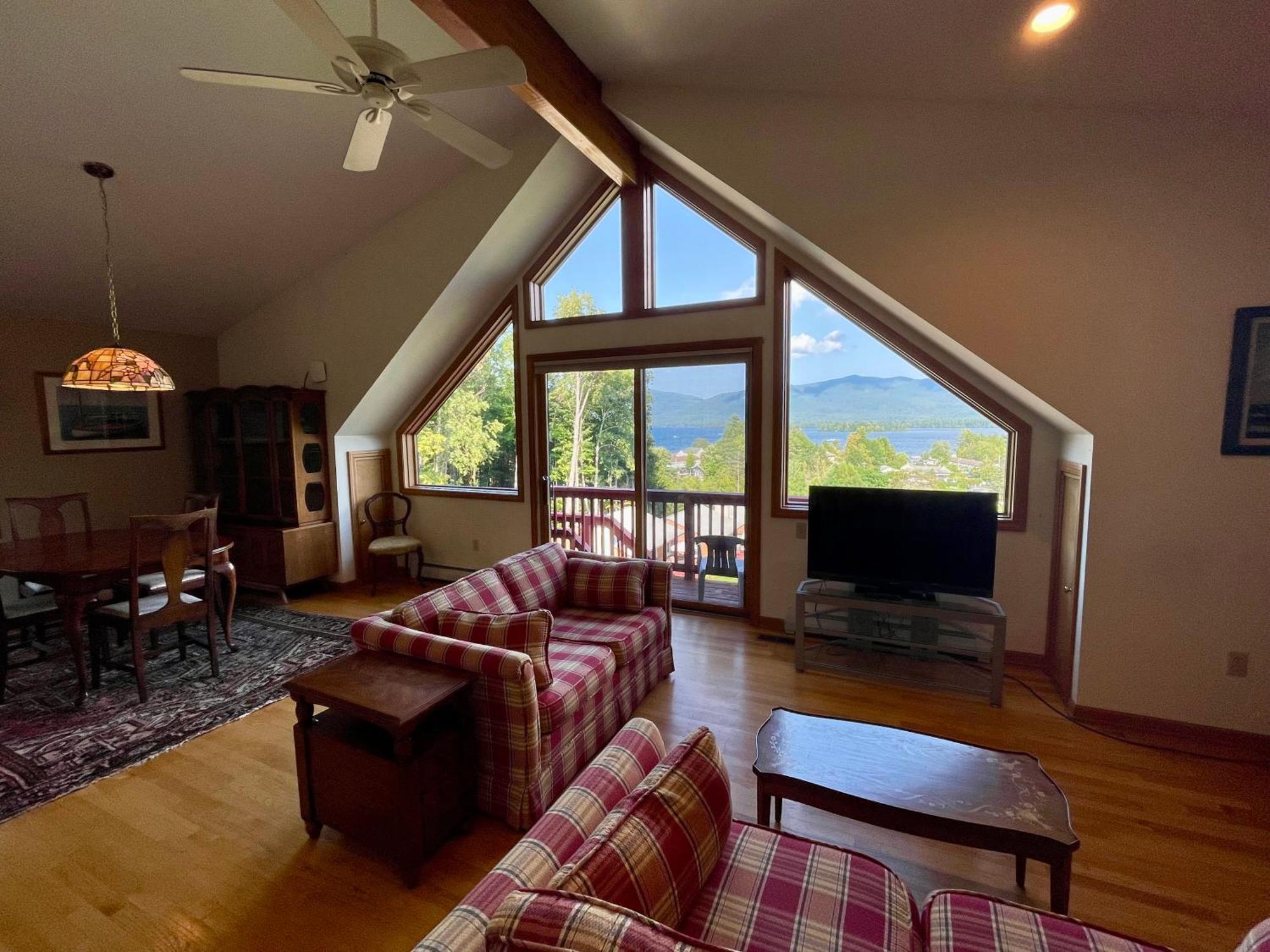 Hill View Motel&Cottages Lake George Buitenkant foto